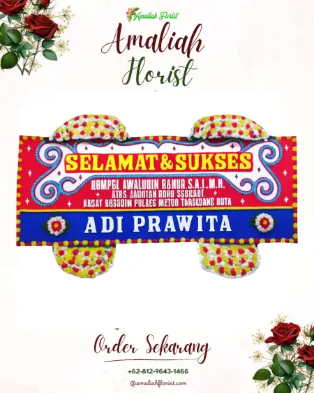 Papan Bunga Ucapan Selamat Ciwaduk