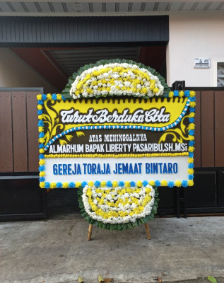 Papan Bunga Duka di Ciwaduk